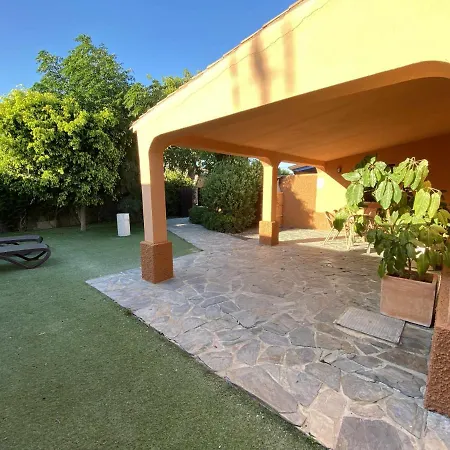 Casa Con Jardin Privado Y Piscina Compartida シャレー カディス